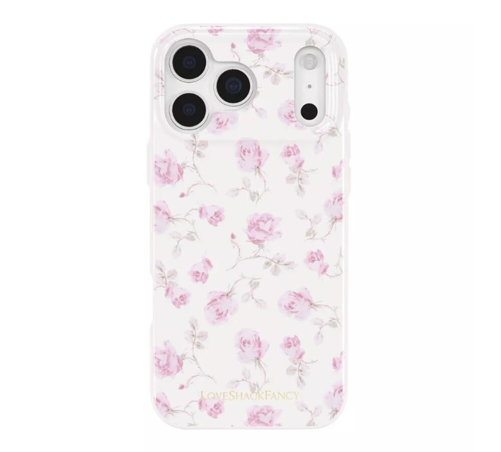 LoveShackFancy x Target – Case-Mate Ribbon Rosa Flora iPhone 17 Pro Case MagSafe
